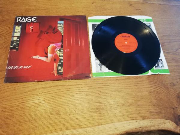 Rage Run for the Night 1983 817137-1 Deutsche Pressung VG/VG+